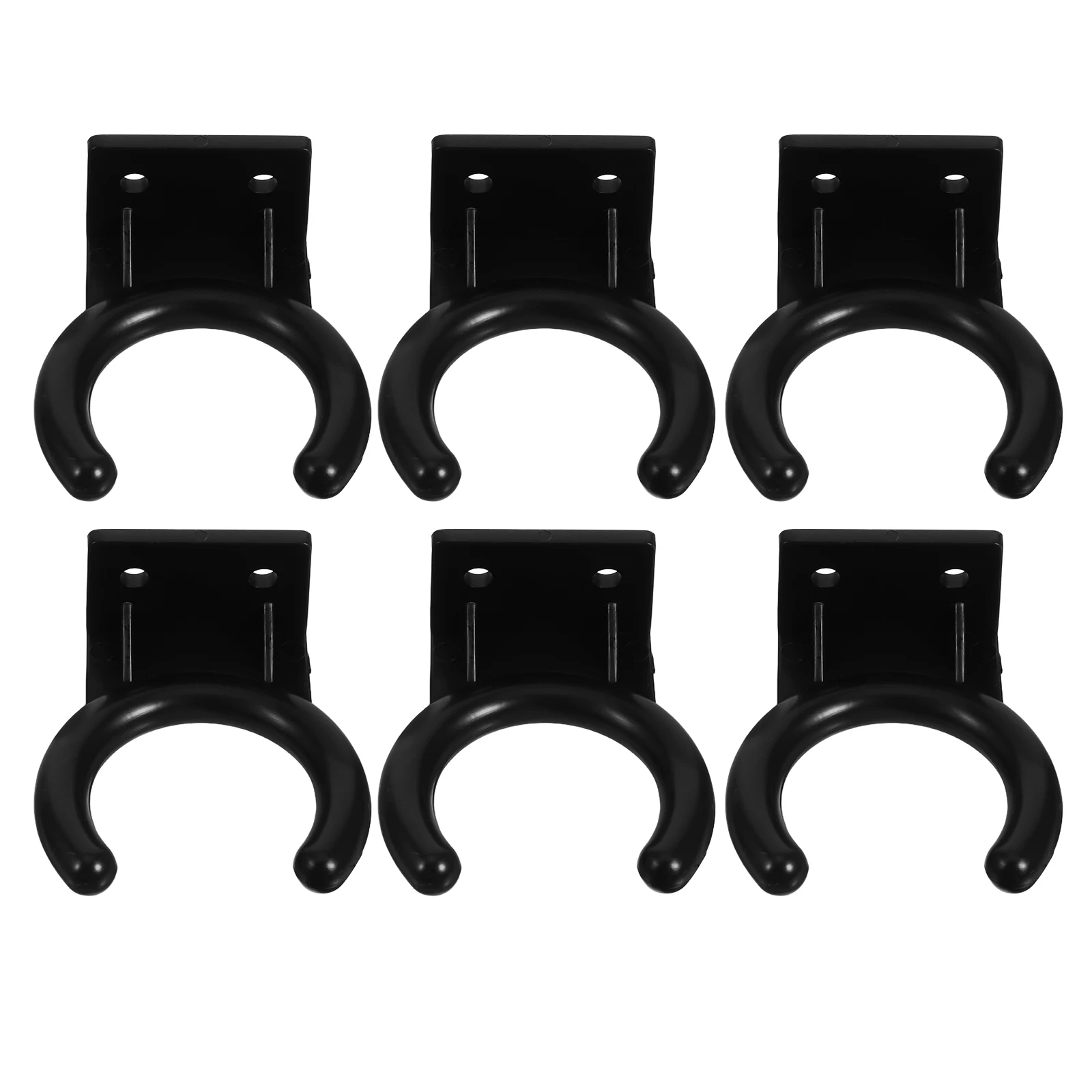 

1 set Microphone Hanger Holder Durable Microphone Wall Hanger KTV Wall Mount Holder Storage Rack Ktv Supply Accessories
