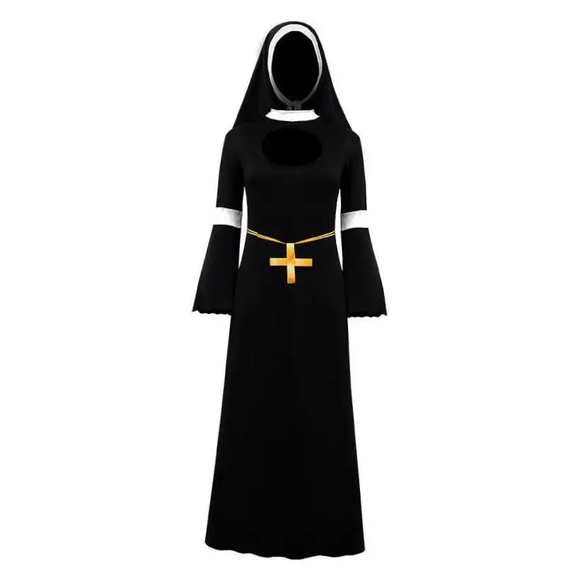 Halloween Cosplay Nonne Dr Par Tanzaufführung Damenkostüm Ethnische Bühnenkleidung Sommer 2020-Kollektion