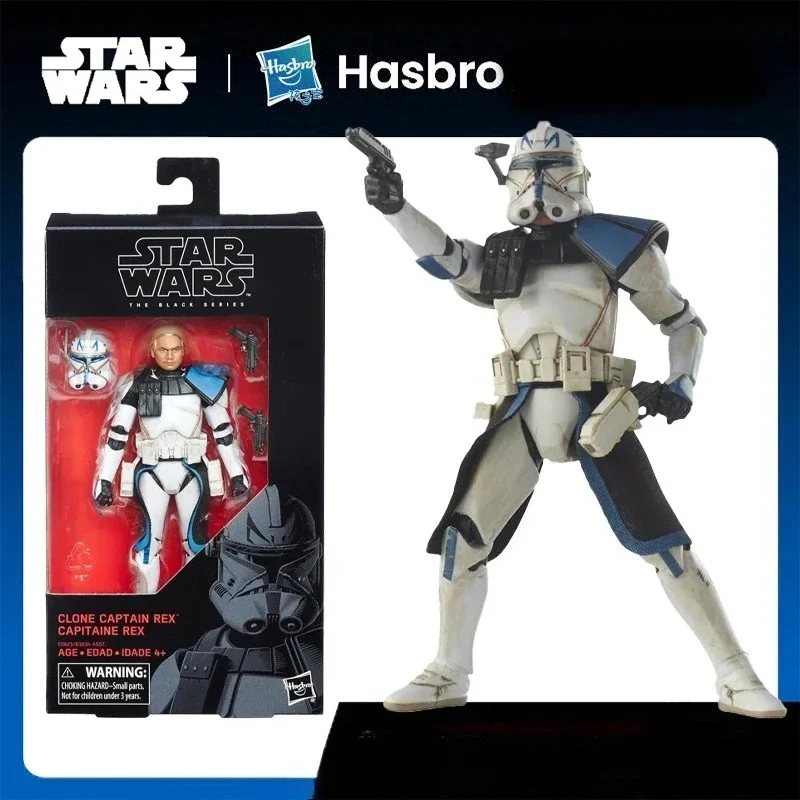 Hasbro Star Wars The Black Series Captain Rex Action Figure Toy Model 6In New in Stock view 3