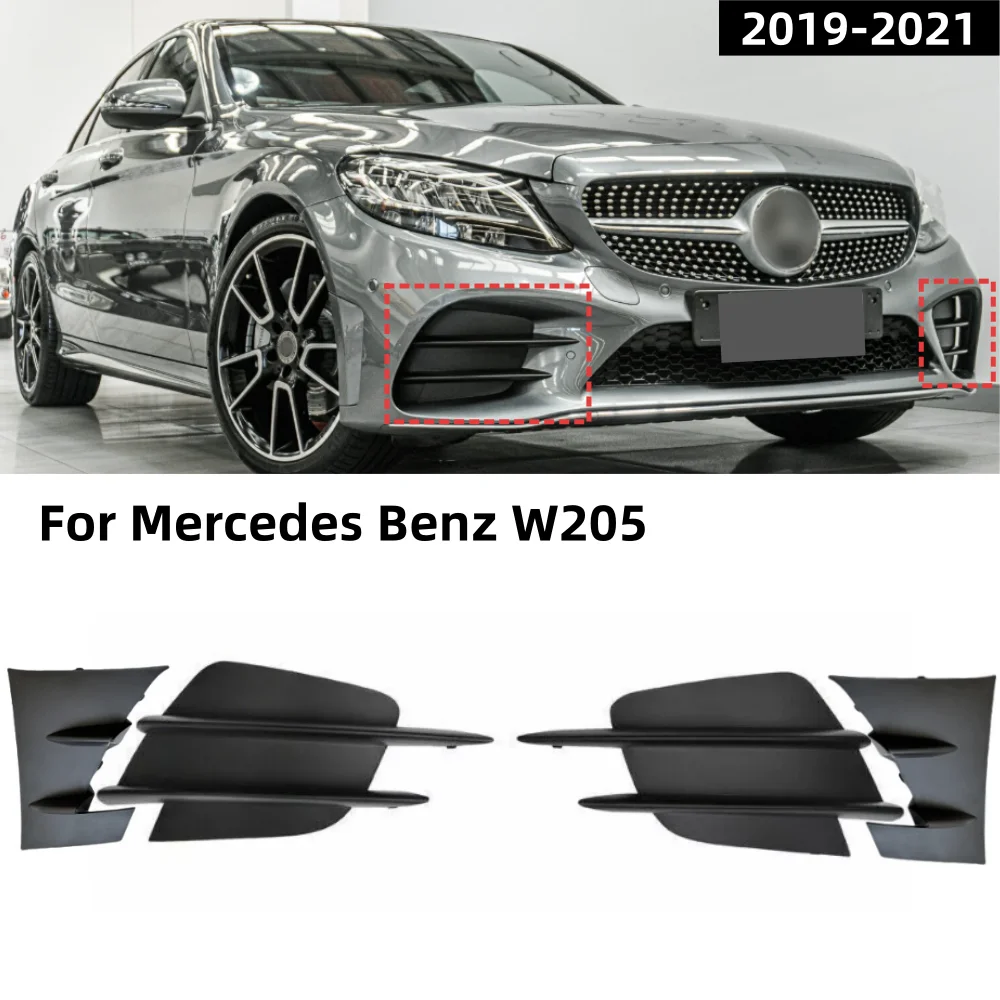 

Bumper Lower Fog Grille A2058858402 A2058858502 A2058857202 A2058857302 for Mercedes Benz C-Class W205 2019-2021 C200 C260 C300