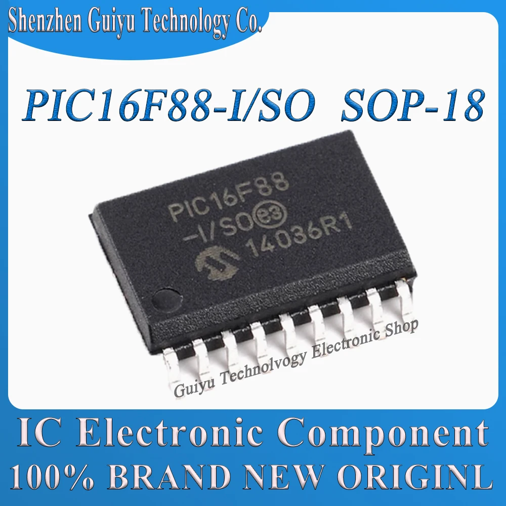 PIC16F88-I/SO PIC16F88-I PIC16F88 PIC16F SOP-18 IC MCU Chip