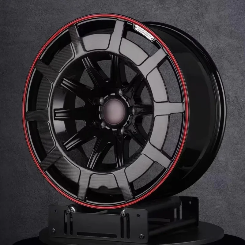 Suitable for 22 23 24-inch Mercedes-Benz G63 Babos carbon fiber forged wheels G65 G500 G350 modification