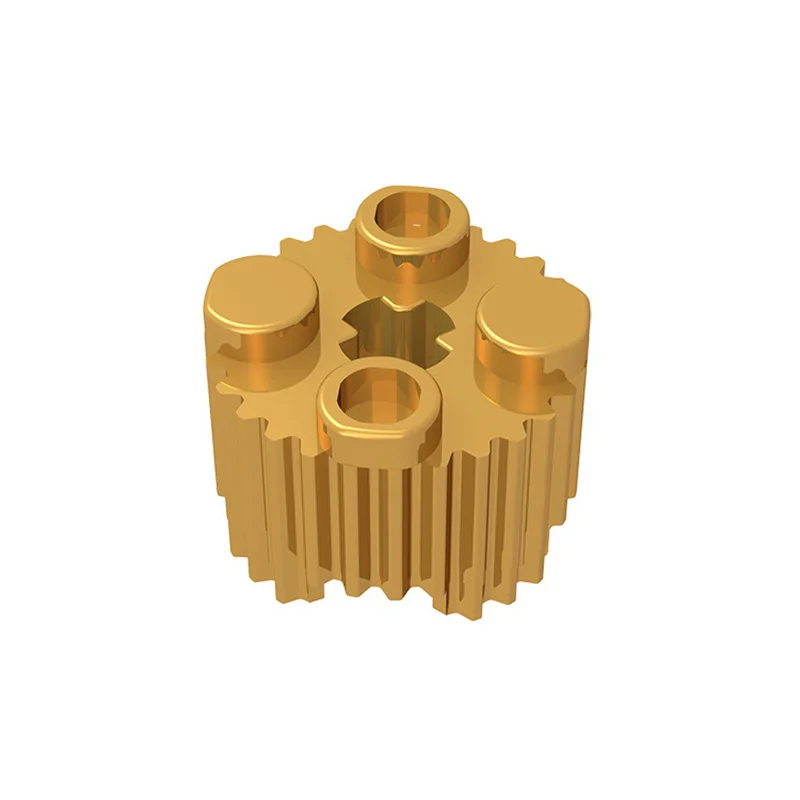50 szt. 92947 Okrągłe 2 x 2 Klocki z Otworem na Oś Grill Kolekcje Hurtowe Modułowe Zabawki GBC do Technicznych MOC DIY Klocków Konstrukcyjnych Kompatybilnych