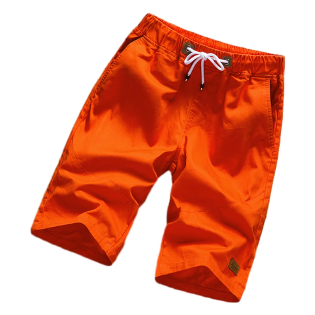 XL Elastic Waist Pants Comfortable Summer Shorts For Men Casual Shorts Loose Fit Shorts Breathable Summer Clothing
