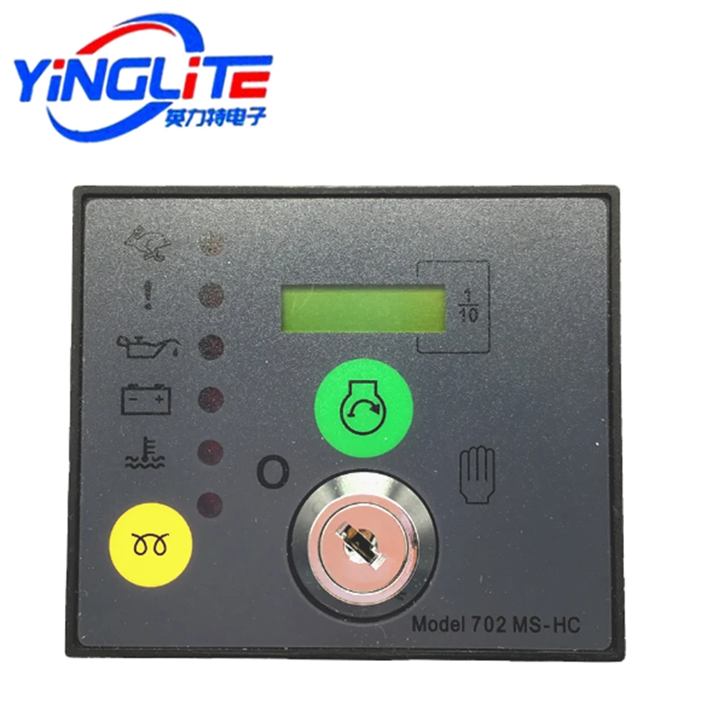 

dse702MS Generator Controller Key Start Control Panel Module Diesel Genset Parts Module 702MS-HC