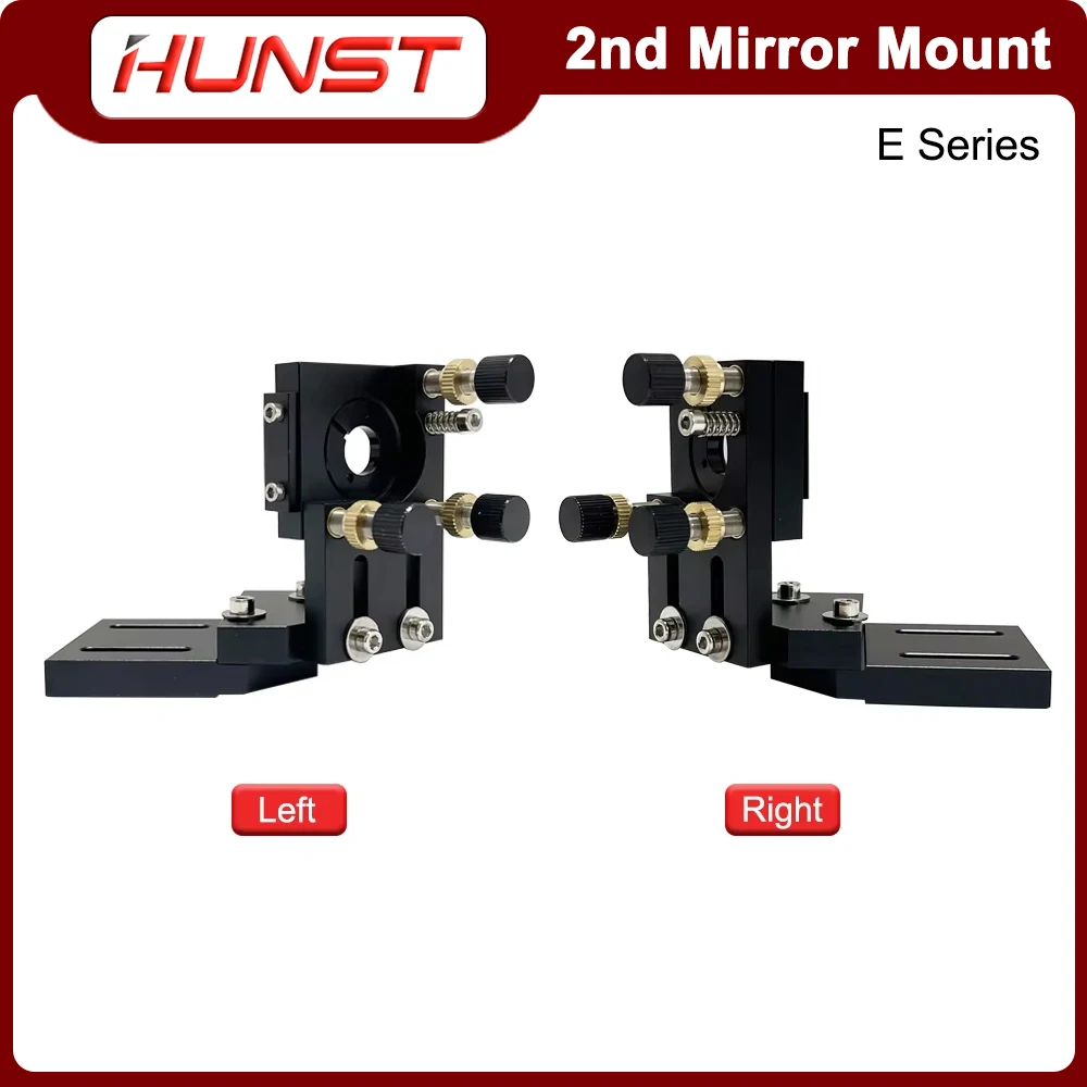 Hunst E Series CO2 أسود ثاني ليزر جبل مرآة جبل 25 مم عدسة قوس متكامل لآلات النقش والقطع بالليزر