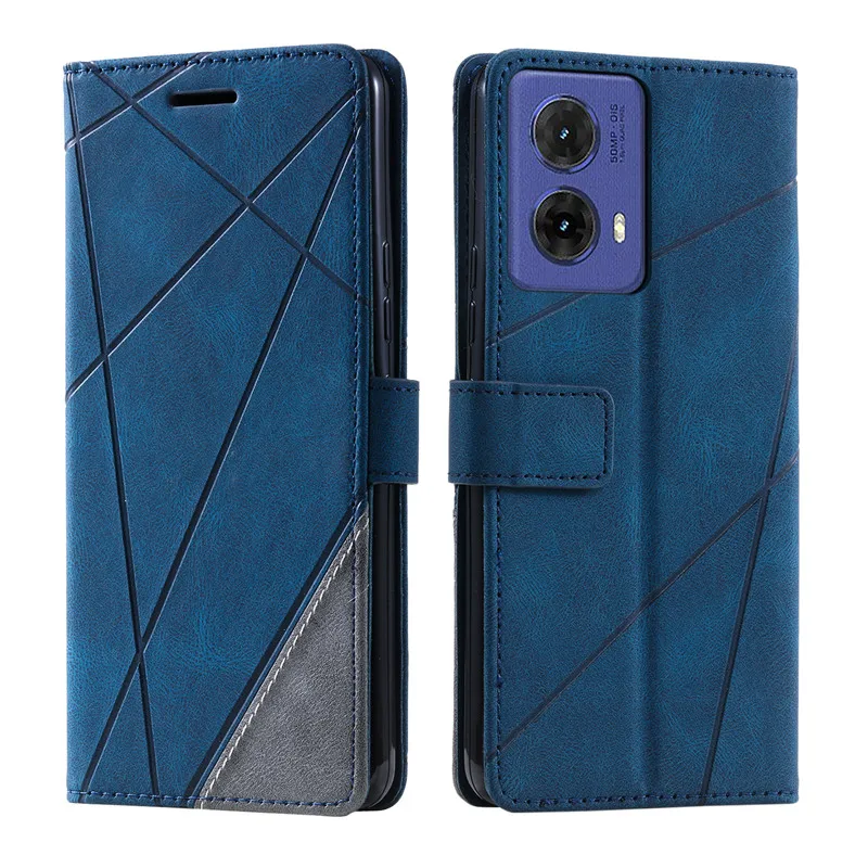 Flip Magnetic Leather Cover For Motorola MOTO G85 E14 G04 G04s G14 G24 4G G34 G54 G84 5G Coque Wallet Stand Phone Cases Fundas