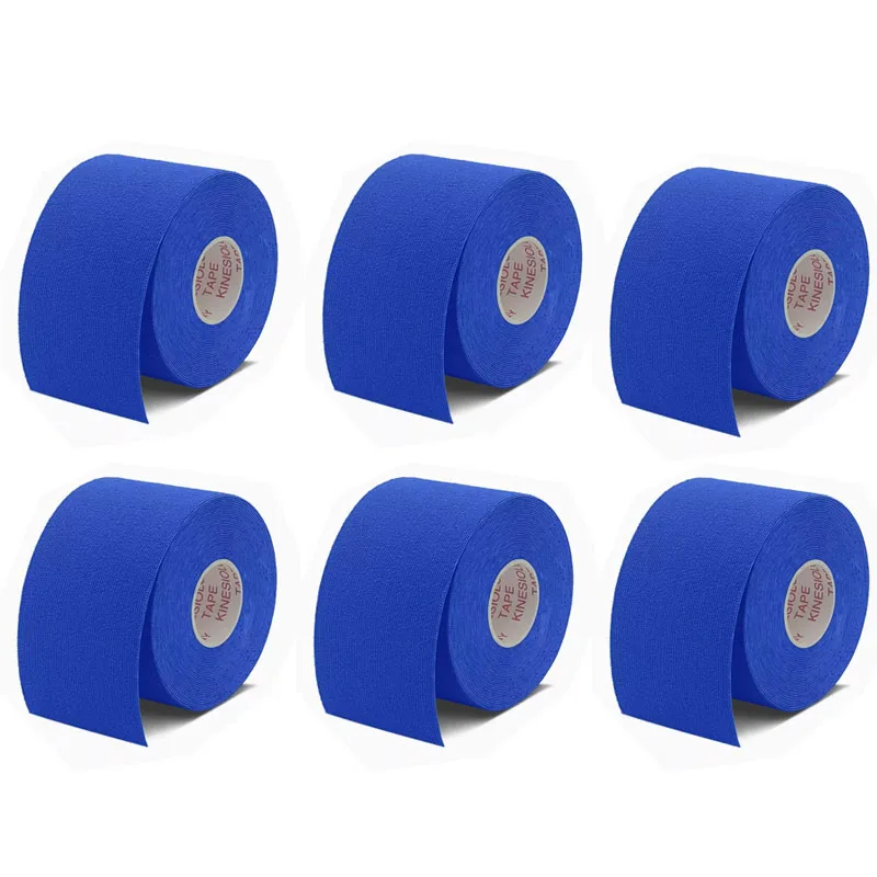 1/6Pcs Tapes Kinesio Elastic Bandage Knee Tapes Kinesiology Support Pads Locking Sports Self-Adhesive Venda Kinesiotape Bandage