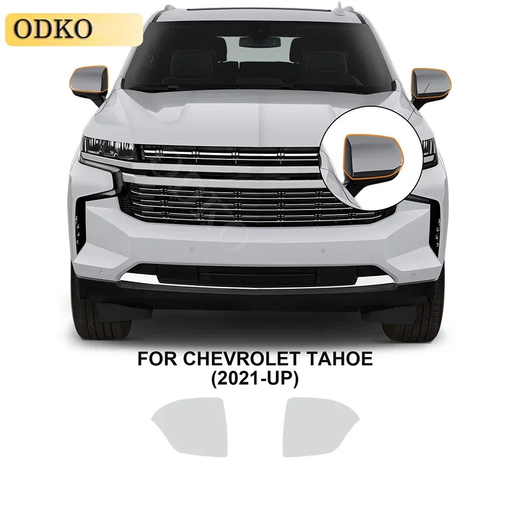 

TPU Headlight Paint Protection Film Clear Anti-Scratch Pre Cut PPF Transparent Original for Chevrolet Tahoe 2021-2023