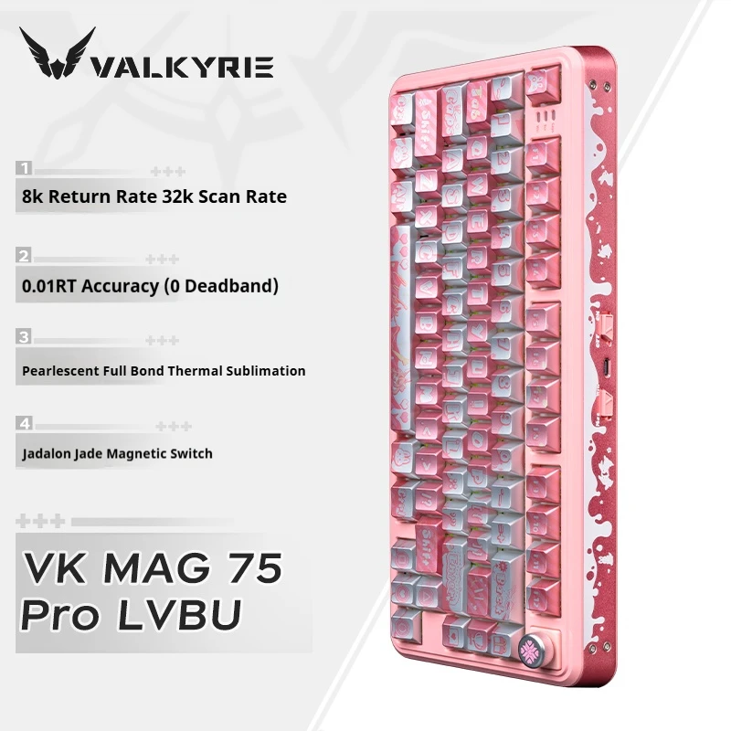 VALKYRIE VK MAG 75 Magnetic Switch Mechanical Keyboard 8K Web