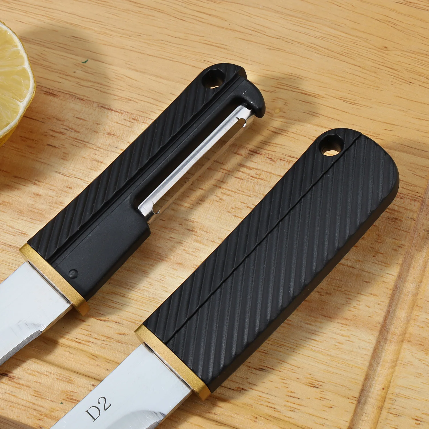 1pc Sharp melon and fruit knife, EDC handy cleaver, kitchen knife and steak knife, boning knife