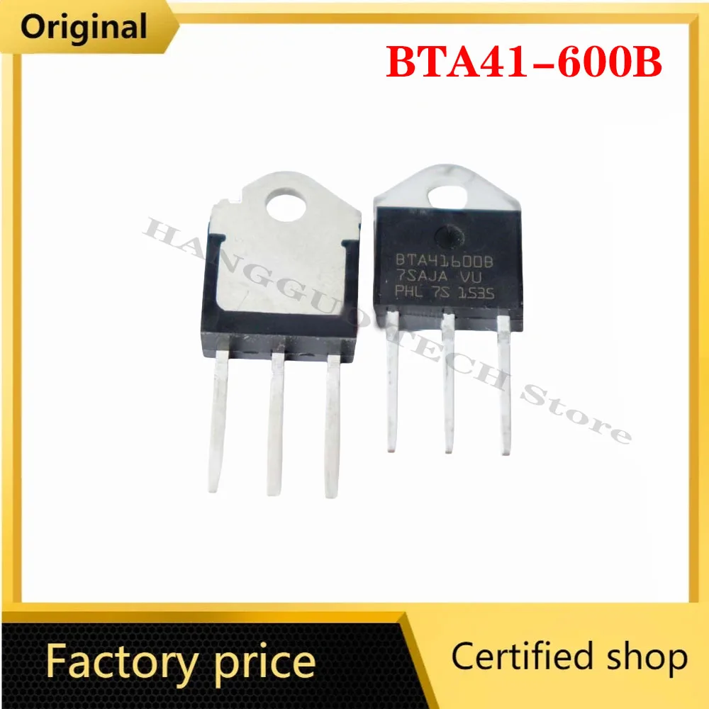 

10PCS BTA41-600B BTA41600B BTA41 BTA41-600B Triacs 40 Amp 600 Volt TO-3P original