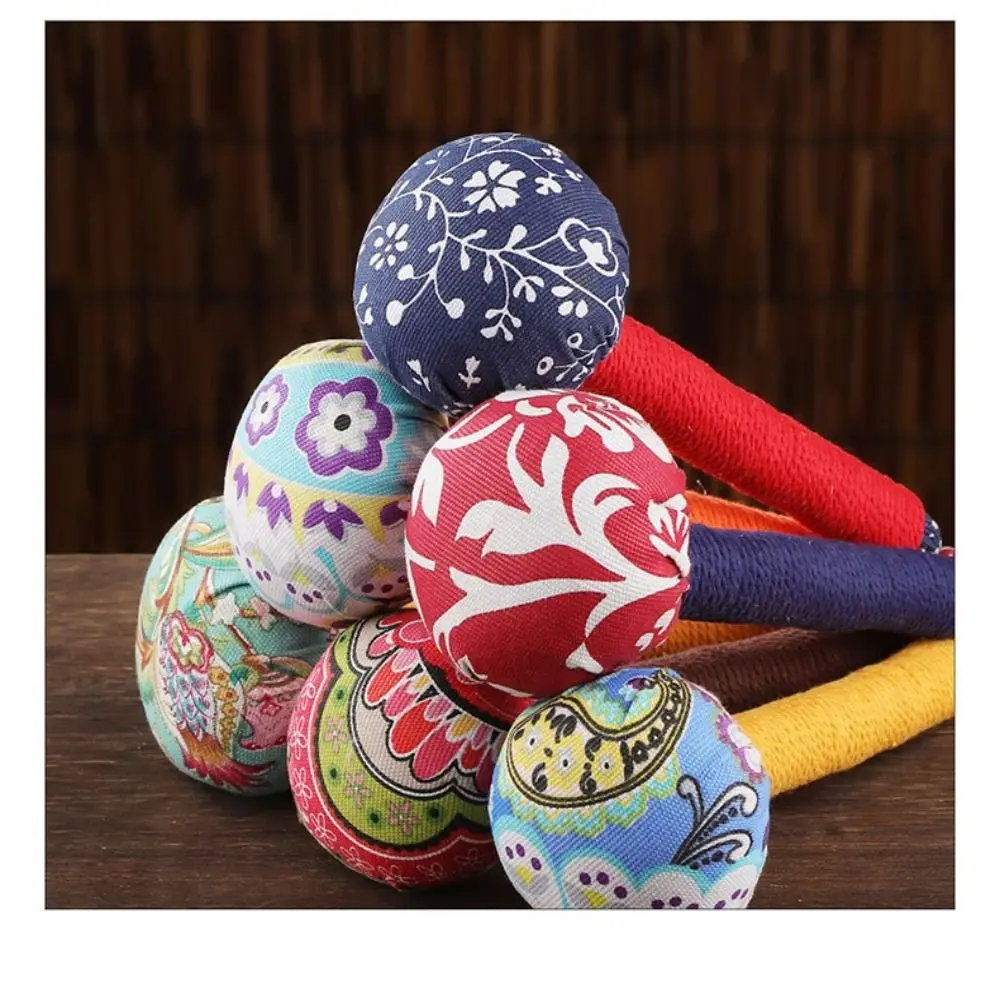 

Relax Knock Massage Tool Convenient Comfortable Muscle Massage Stick Wormwood Herb Filling Acupoint Percussion Massager Hammer