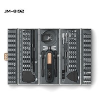 BIESUO 180-piece Manual Precision Screwdriver Set JM-8192 Tool Set Mobile Phone Model Airplane Dismantling Machine Repair Box