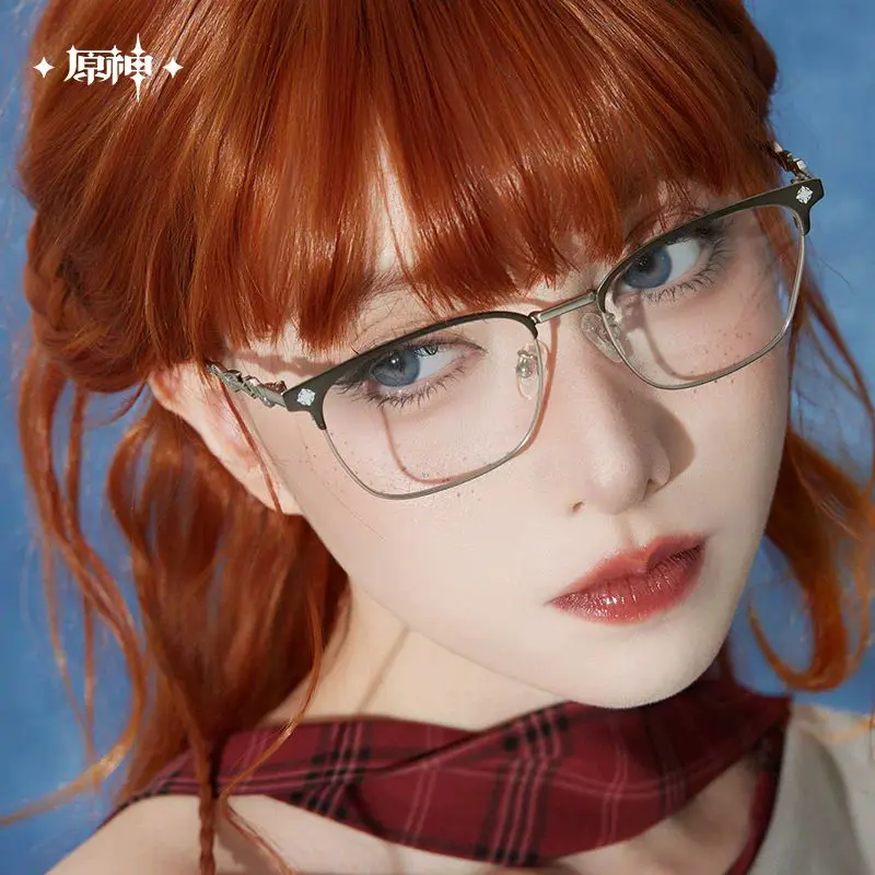 [Genuine] miHoYo Game Genshin Impact Glasses Gift Box Il Dottore Pantalone Tartaglia Arlecchino Anime Sunglasses Cosplay Props