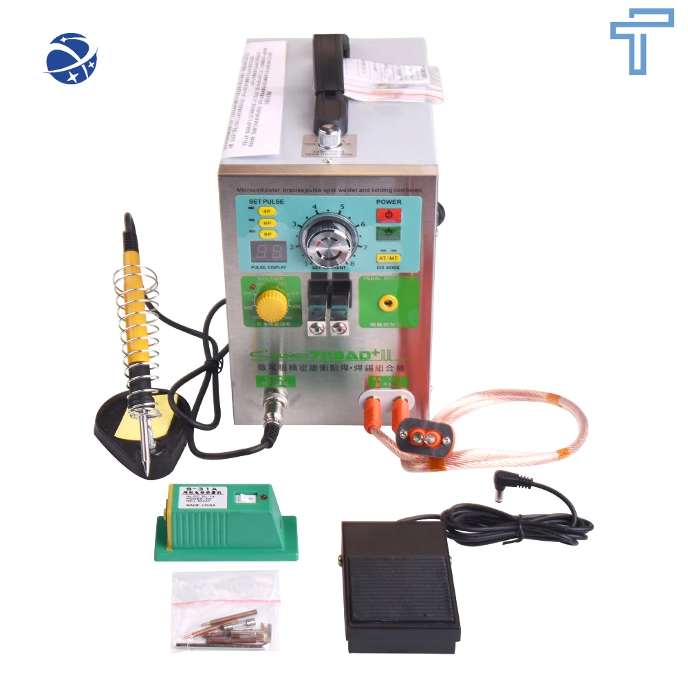 KNOKOO Battery Spot Welder 709AD+ LED Pulse Spot Welding Machine for 18650 16430 14500 battery pack