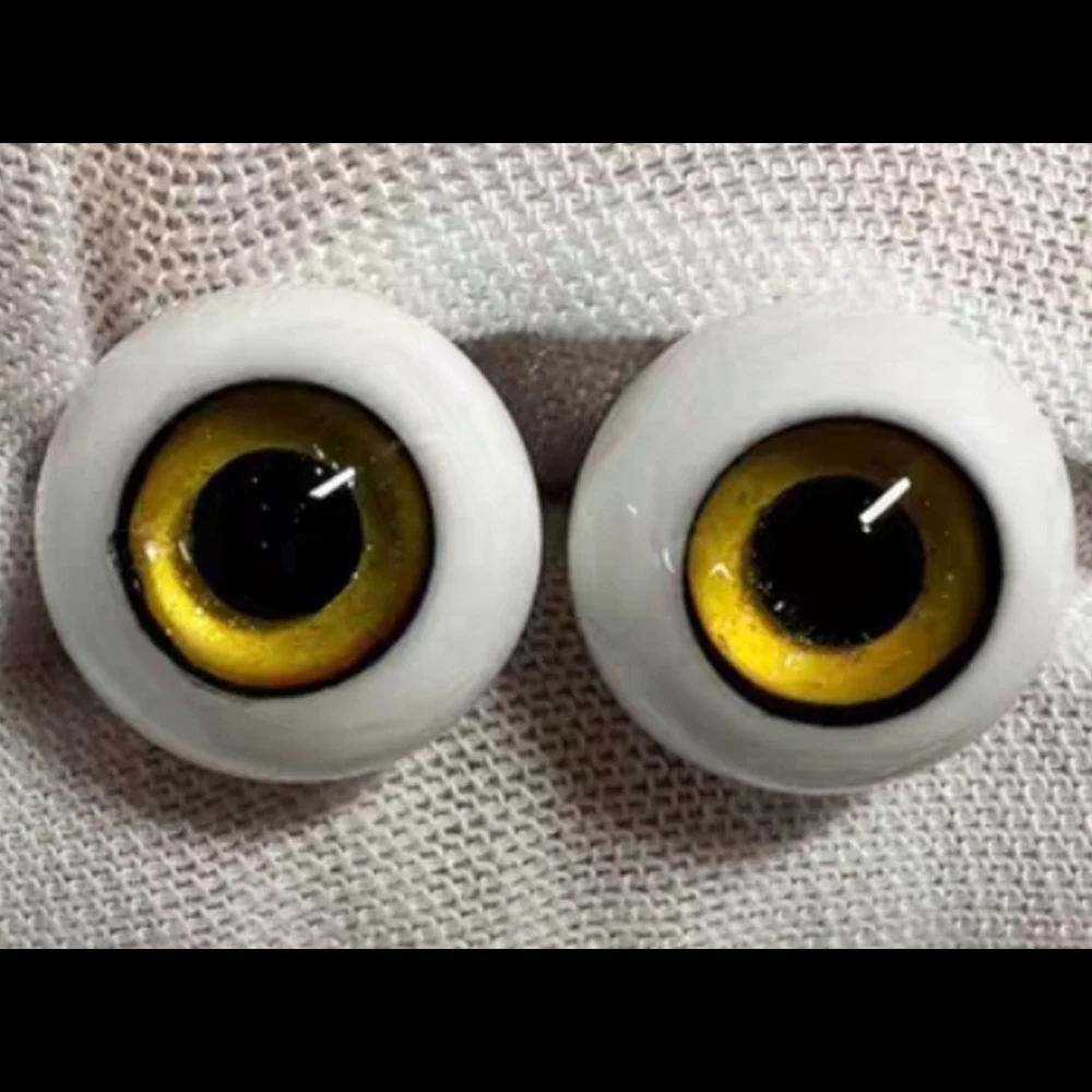 14mm/16mm Puppenaugen DIY Handgefertigte Augenbälle Puppenzubehör für 1/4 1/3 Puppe BJD Gipsaugen – Detail 10