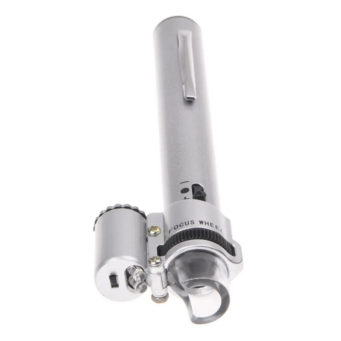 

A776P 100X Jewelry Gem Handheld Pocket LED Lights Miniscope Loupe Magnifier Pen Zoom