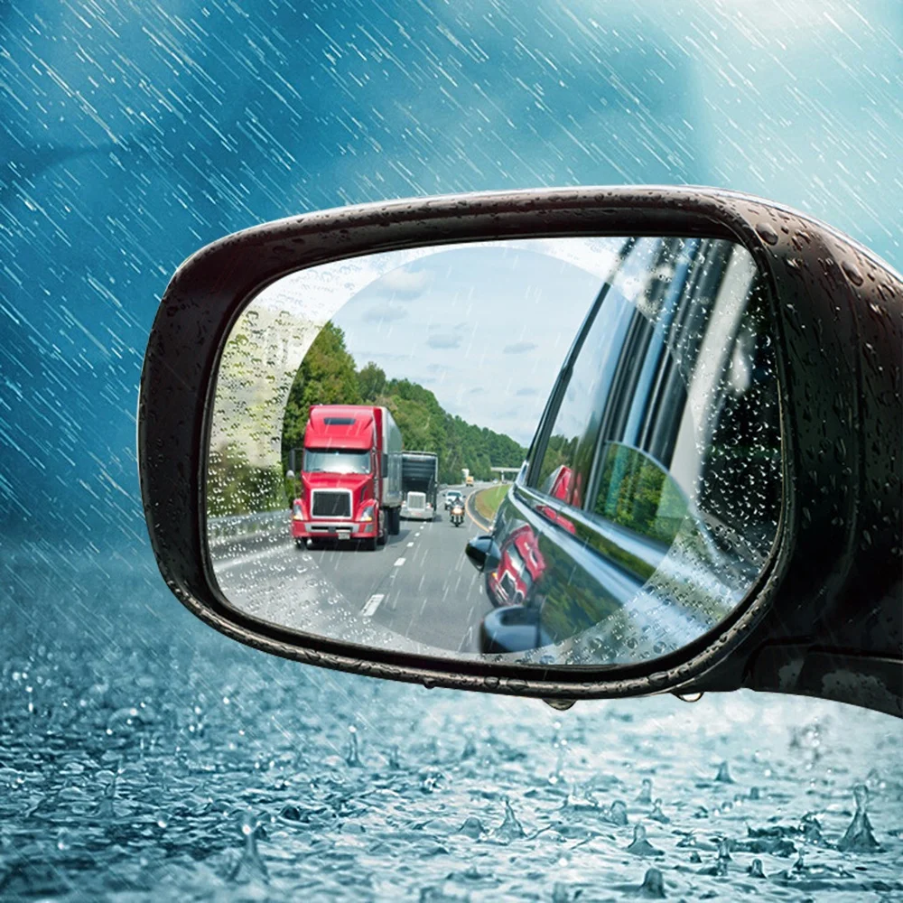 Auto Rückspiegel Schutzfolie Seitenfenster Aufkleber Anti Nebel Blendung Regendicht Wasserdicht Spiegel Film Klar Nano Beschichtung – Detail 5