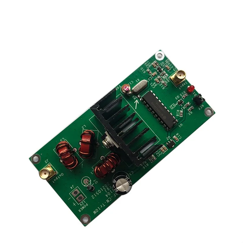 Qrp Radio Cw Finished Transmitter Power Amplifier Mode 10W 13.56Mhz Lithium Battery Power Supply