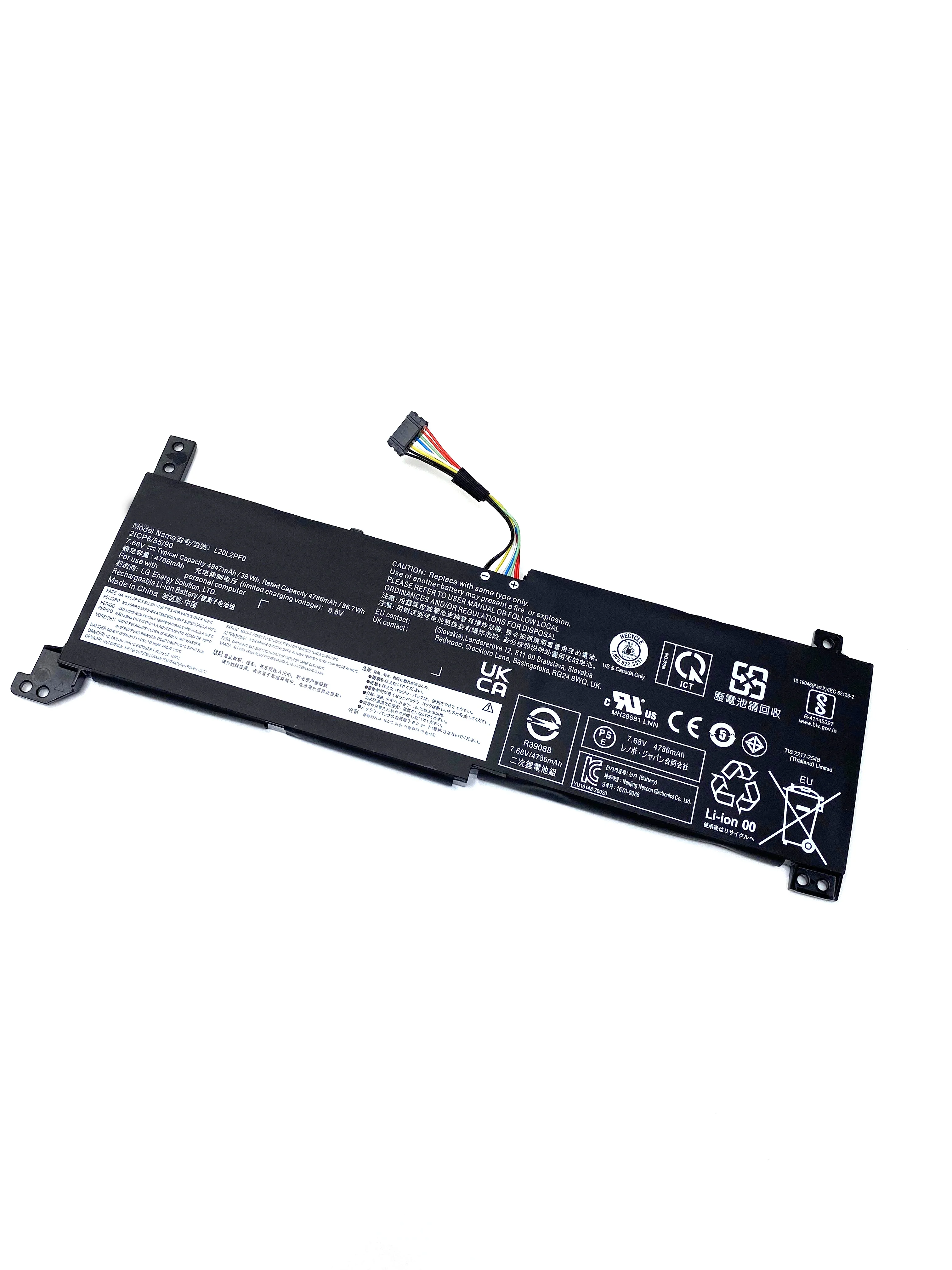 New L20L2PF0 L20C2PF0 Laptop Battery For Lenovo S14 V14 V15 V17 G2 G3 Series L20M2PF0 L20M2PF8 L20B2PF0 SB11B36284 5B11B36273