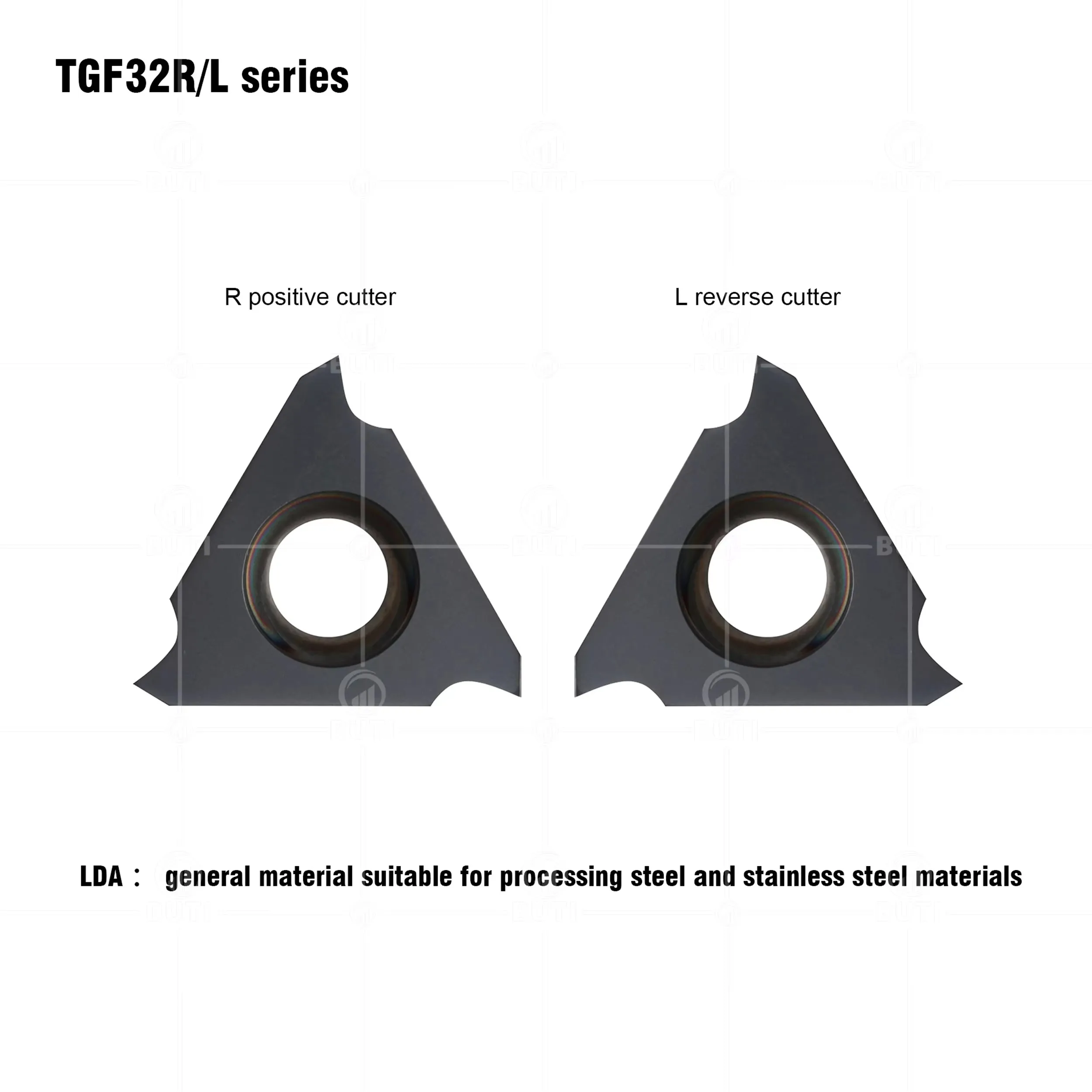 DESKAR 100% 오리지널 CNC 선반 TGF32R/L 130 135 140 145 150 155 160 165 170 175 180 190 LDA 얕은 홈 초경 선삭 공구