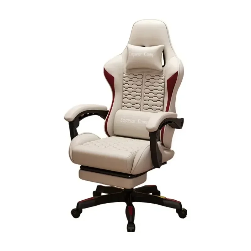 Swivel Reclining Ergonomic PC Gaming Chair High Quality PVC Leather Adjustable 2d Armrest Racing Style Chair  with Footrest