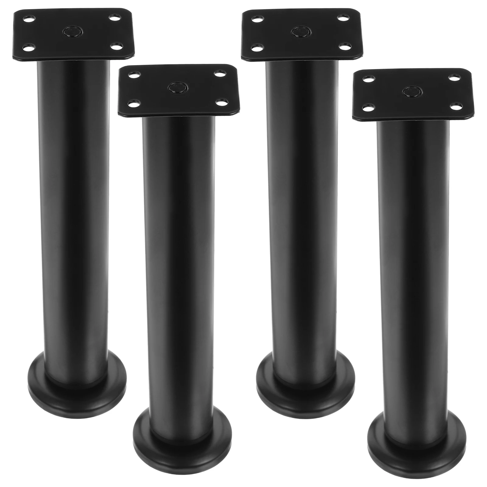 

4pcs Frame Support Legs Furniture Table Cabinet Furniture Leg Height Adjustable Replacement Black 8 12cm Extend Sturdy