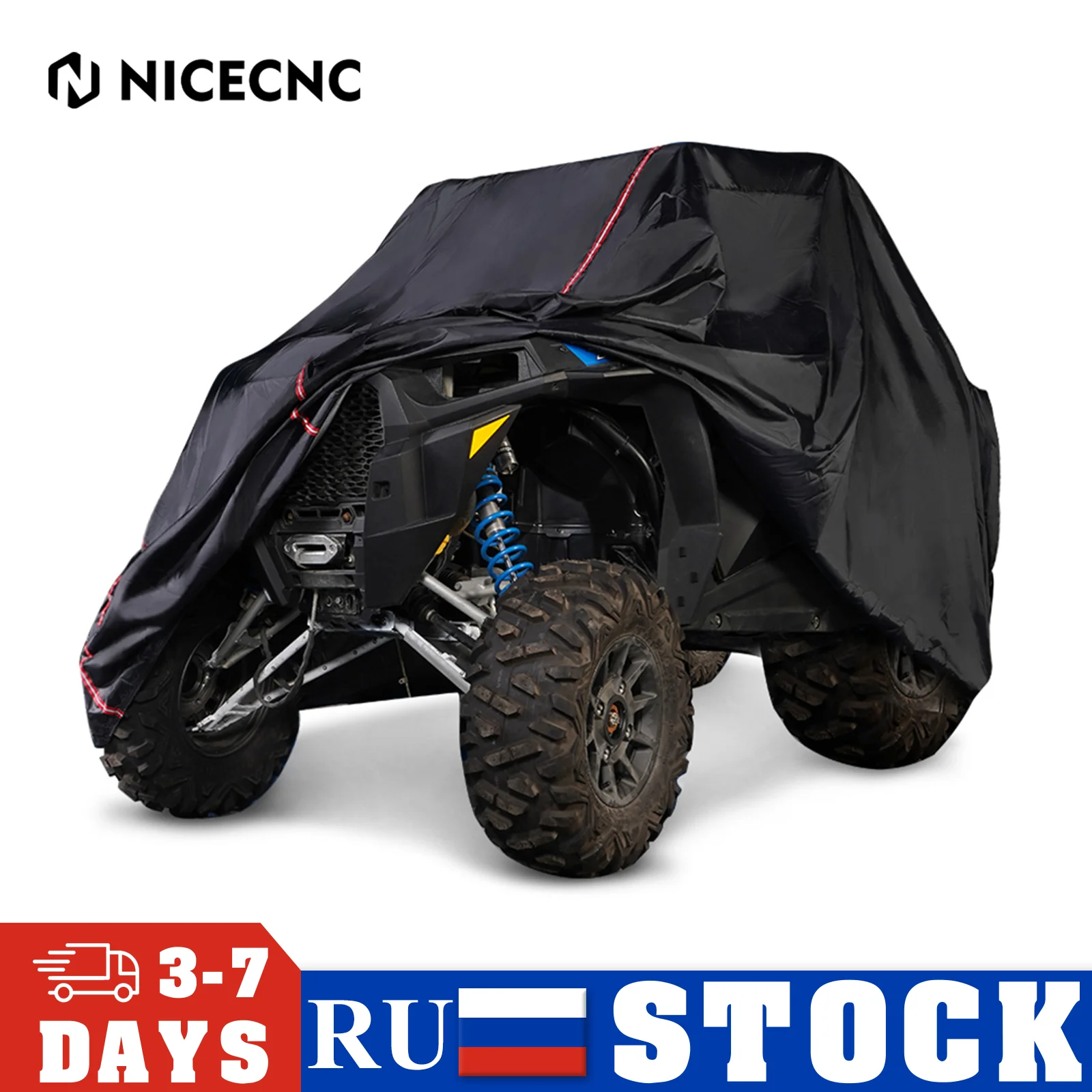 Universal UTV Vehicle Storage Cover & Storage 300D Oxford Cloth Cover For Polaris RZR XP 1000 Can-Am Yamaha Honda Kawasaki Parts