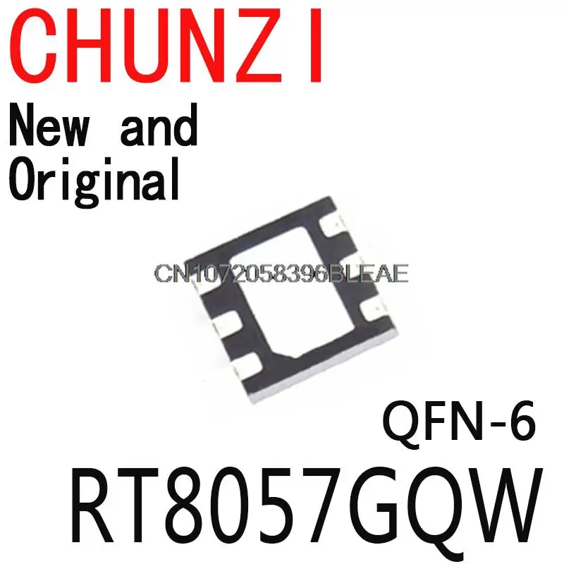 5 قطعة جديدة ومبتكرة RT8057 (J7X J7W J7R) QFN-6 شريحة الكمبيوتر المحمول RT8057GQW