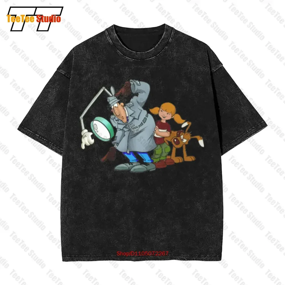 Inspector Gadget Penny Brain Dr. Claw Chief Quimby Vintage Oversized T-Shirt ZZFI