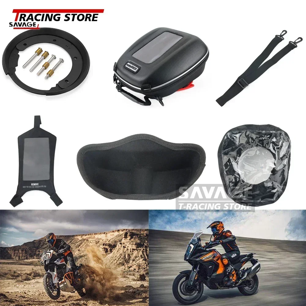 

Motorycle Fuel Tank Bag For 1290 1190 1090 1050 Super Adventure Duke GT Duke R Racing Bags Tanklock Ring Waterproof Luggage Bags