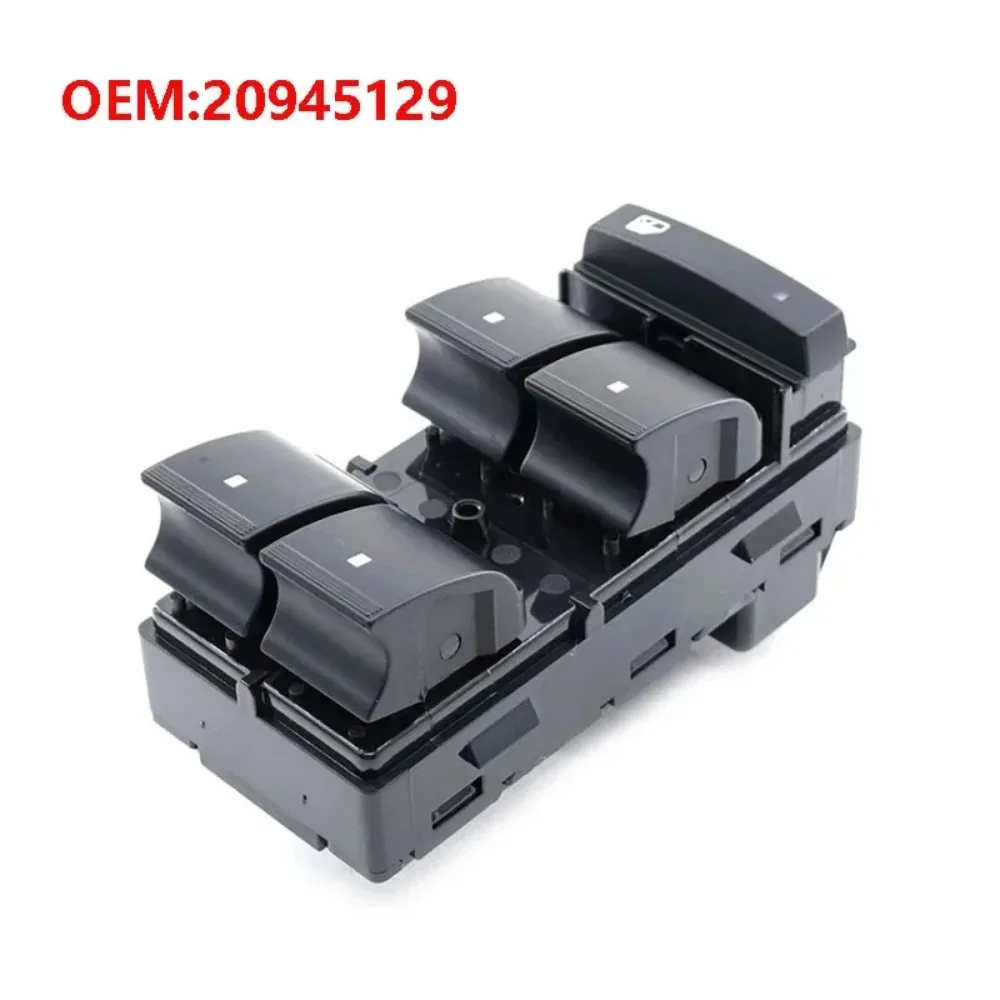 20945129 Front Left Power Window Lifter Switch Button For Chevrolet Silverado Traverse HHR GMC Sierra 2007-2014