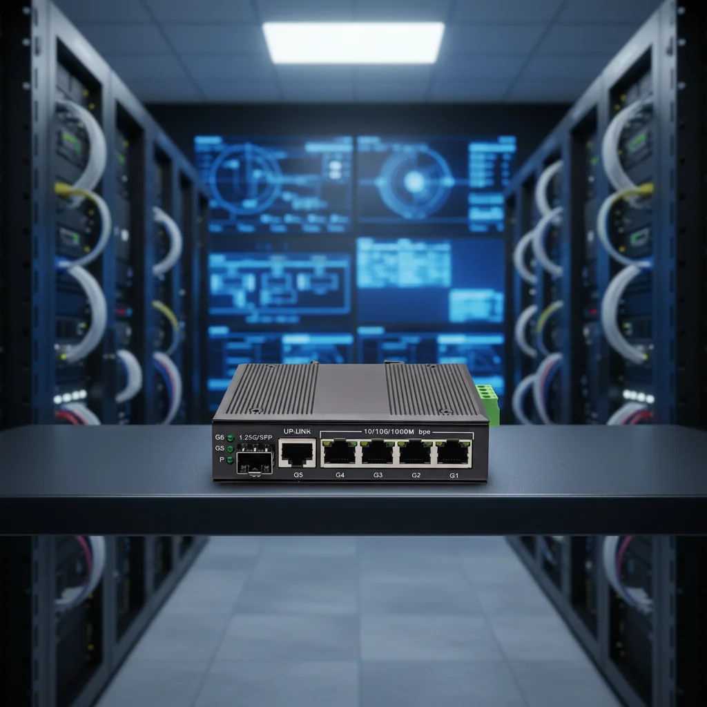 산업용 기가비트 4포트 이더넷 스위치 (1xRJ45 업 - Industrial Switch Din Rail Gigabit 리뷰 및 가격