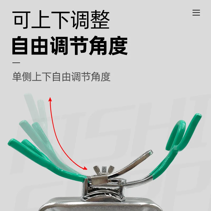 Multi-function Clamp Bridge Fishing Bracket Universal Adjustable Rafting Bracket Railing Metal Fishing Rod Holder Y700