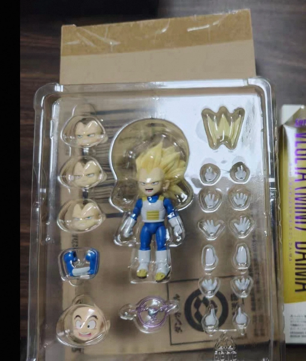 

Super 3 Vegeta Dragon Ball Demon in Stock Bandai SHF Vegeta Dragon Ball Demon Q Edition Mini Vegeta