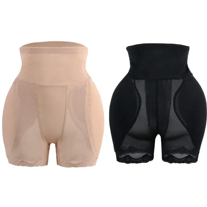 Plus Size Butt Lifter Hip Enhancer Shapewear High Waist Tummy Control Panties Breathable Shaper Adjustable Underwear for Women