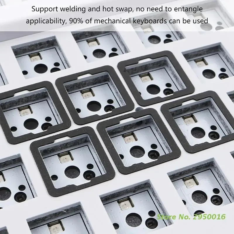 

120pcs IXPE EVA Pad For Hot Swappable Mechanical Keyboard Switch Reduce Noise DIY Keyboard Kits Mute Foam Pads