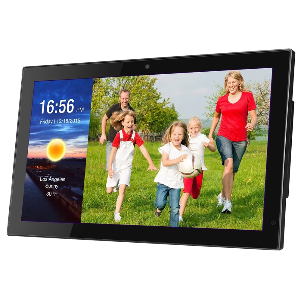 Large Size Wall Mount Digital Art Photo Frame 19inch Digital Photo Advertising Digital Frame With Wifi Picture