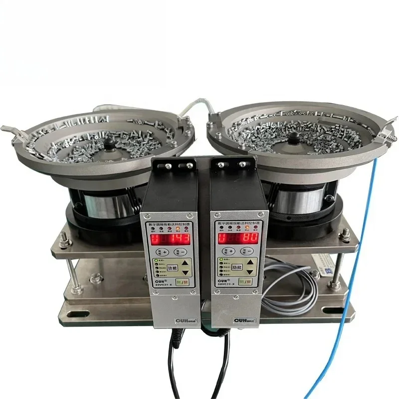 High Grade Multi-lane Orienting Vibration Type Automatic Vibratory Screw Bowl Feeder Machine