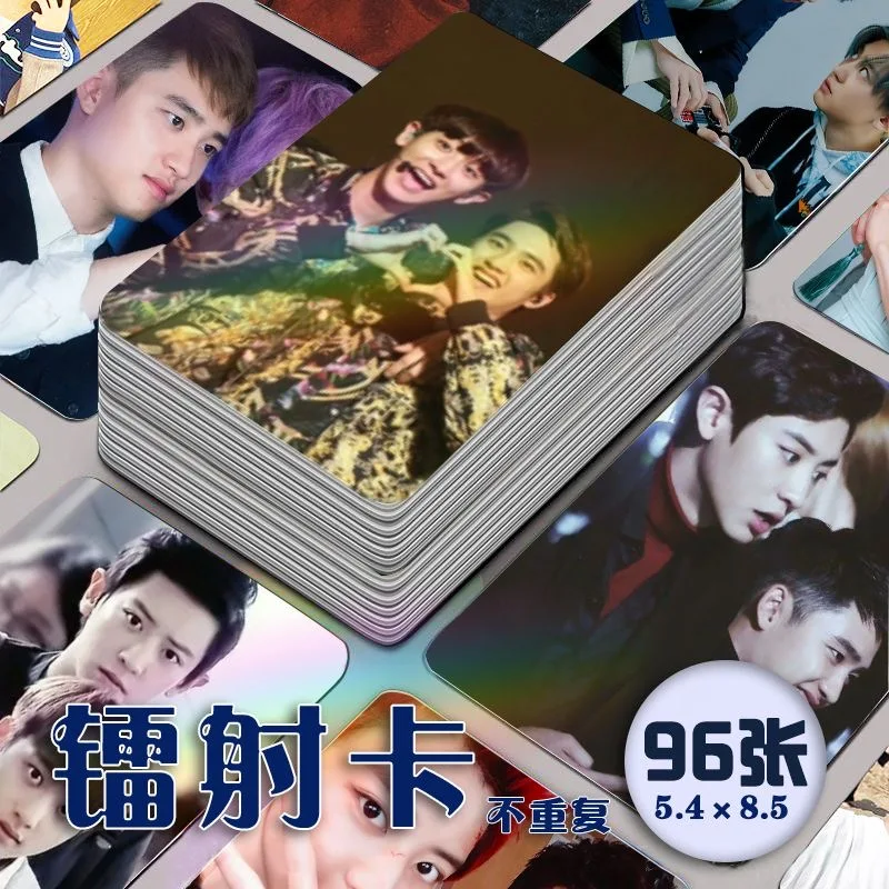 

96 шт. Kyung-soo Doh Chan-Yeol Park Chanyeol пара мини-карта маленький кошелек карты коллекция для фанатов подарки