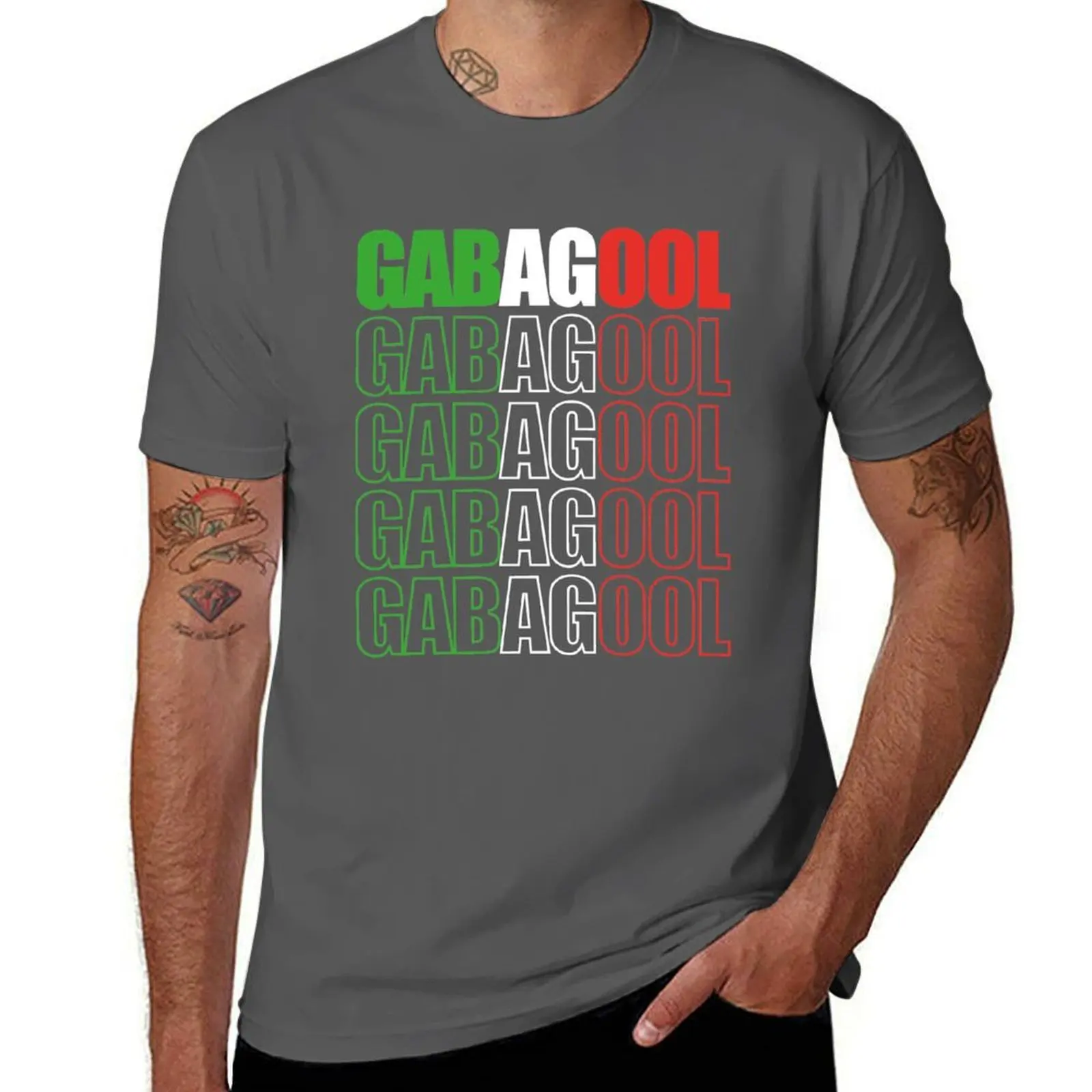 

Gabagool T-Shirt Running Gym Short Sleeve Sports Tee