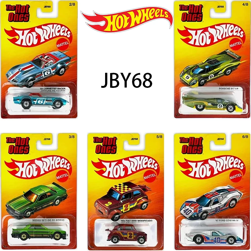 

2026 Новые Hot Wheels JBY68 Ретро Super Hot 917 Datsun из сплава, коллекция моделей автомобилей, подарок