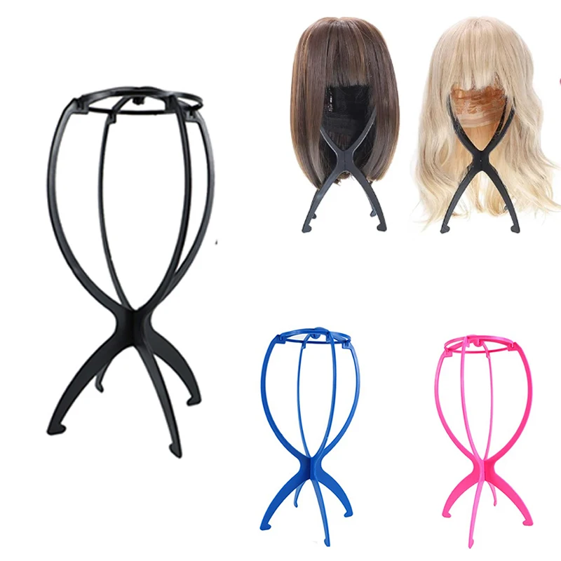 

Wig Storage Holder Foldable Creative PP Hair Stand Stable Tool Convenient Detachable Wig Storage Stand