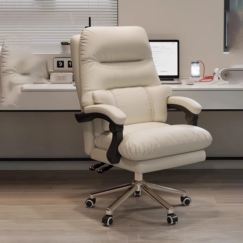 

Armchair Ergonomic Office Chair Cute Luxury Comfortable Office Chair Arm Chair High Back Rolling Silla De Oficina Furniture