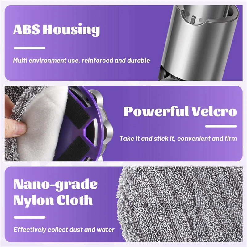 9M-электрическая насадка для влажной и сухой уборки воды, совместимая с пылесосом Dyson V6 DC58/DC59/Dc62