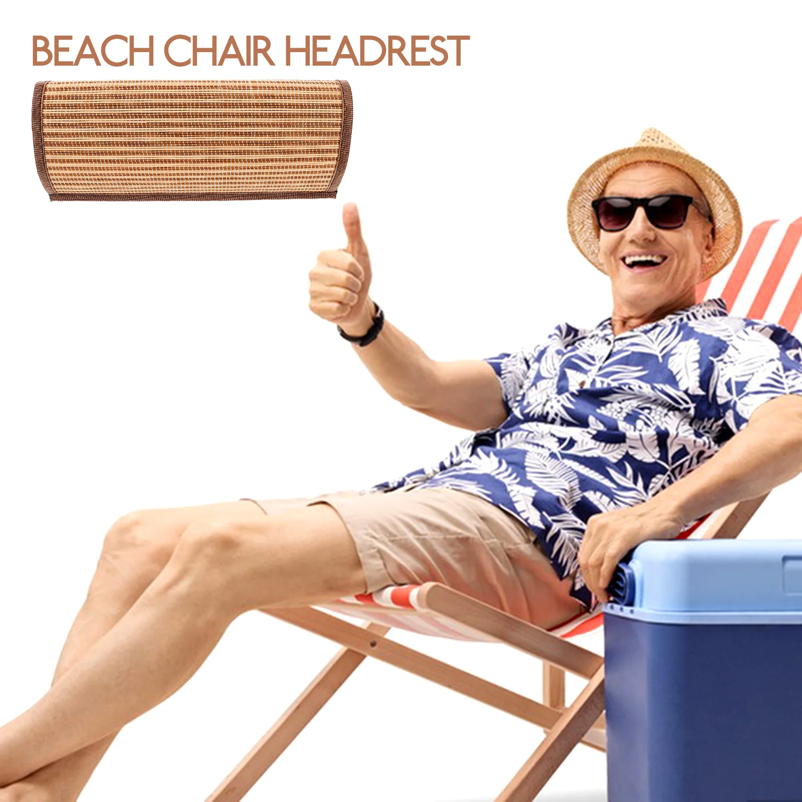 

Portable Mat Pillow Reusable Lounge Chair Headrest Accessories Universal Cushion