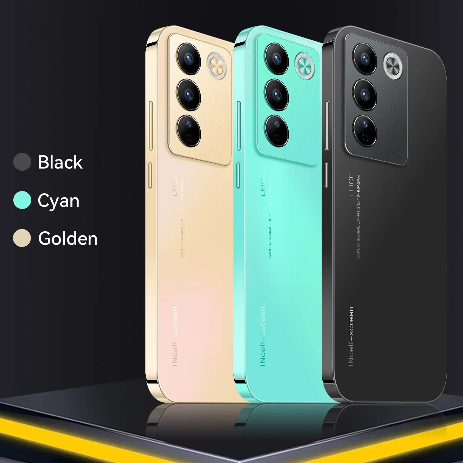 Hot Selling Smartphone V27e Android Groot Scherm Dual-Sim Dual-Standby Smartphone Global Version Mobiele Telefoon Goedkoop