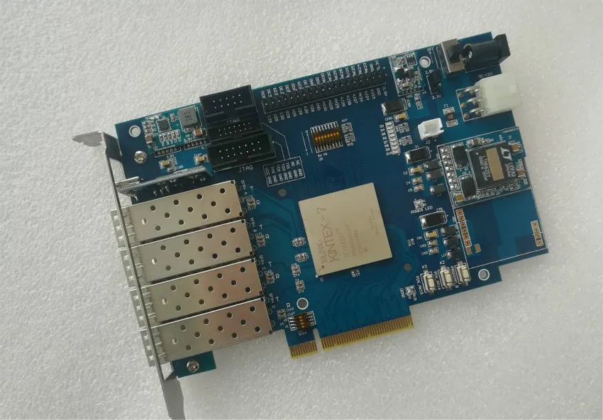 xilinx fpga  board xilinx pcie Kintex 7  board XC7K420T SFP + 10G