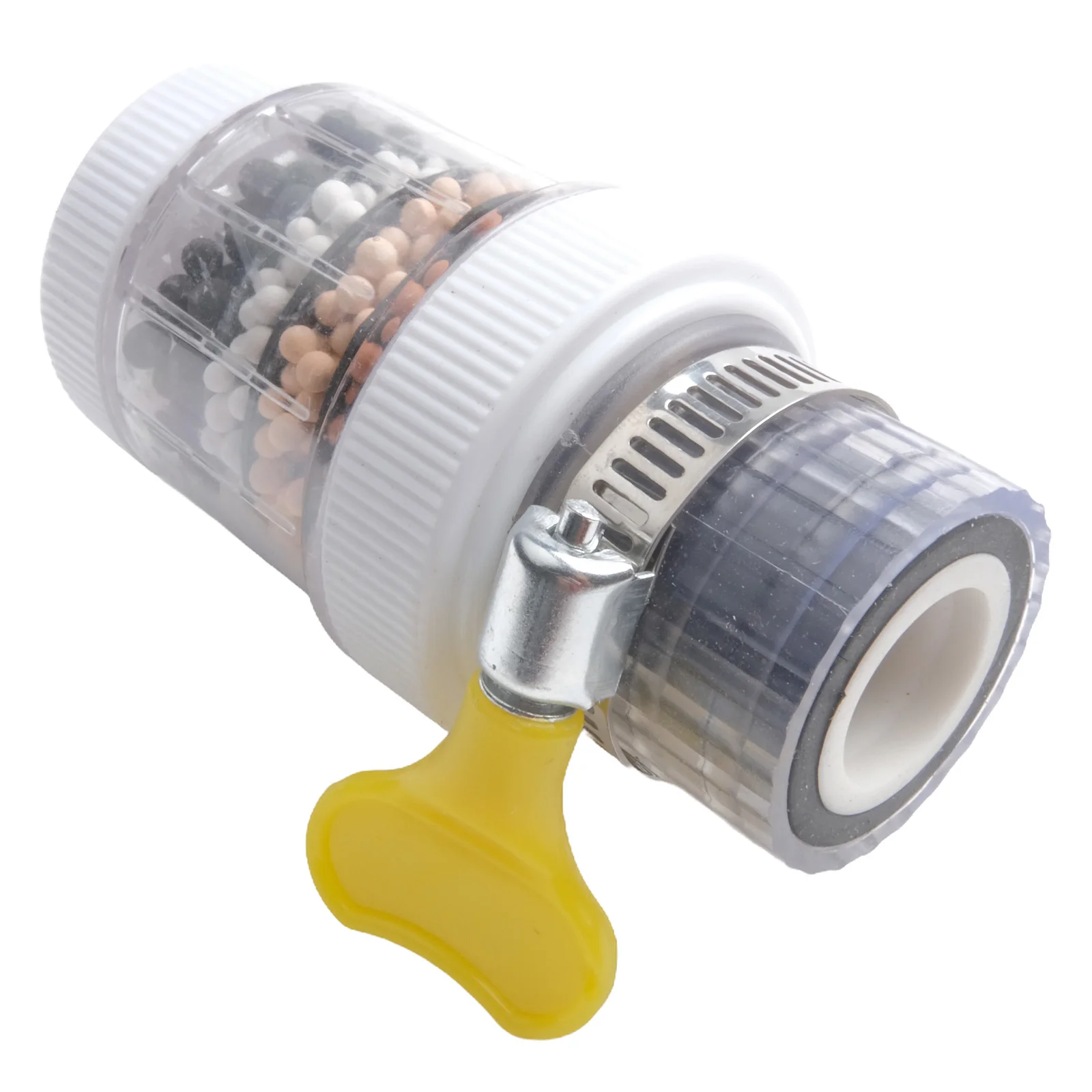 6 Layer Faucet Filter Faucet Filter For Home Color white Zeolite Filter Built-in Layered Filter Calcium Sulfite Filter